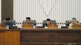 Rapat Paripurna DPRD Kabupaten Banjar, Rabu (10/9/2025). Foto: RSB