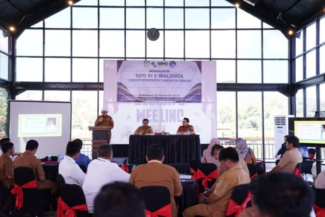 
 Sosialisasi Pra-Penginputan SIPD RI, Pemkab Banjar Tekankan Pentingnya Data Valid