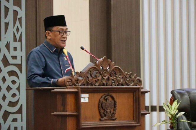 
 Juru bicara Fraksi Golkar DPRD Banjar, H Ahmad Fauzan Asniah. Foto: RSB