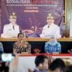 Dinas Komunikasi, Informatika, Statistik, dan Persandian (DKISP) menggelar sosialisasi Layanan Aspirasi dan Pengaduan Online Rakyat (LAPOR). Foto: MC Kominfo