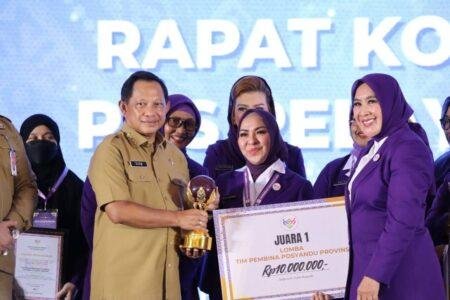 TP Posyandu Kalsel Raih Juara Nasional, Bukti Keberhasilan Implementasi Enam Bidang SPM