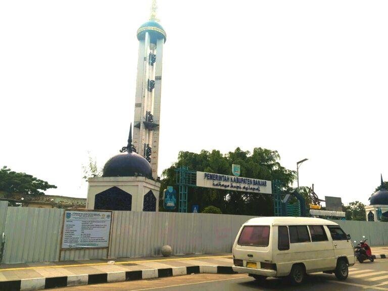 Taman CBS Martapura direhabilitasi Rp8 miliar lebih. Foto: Haris