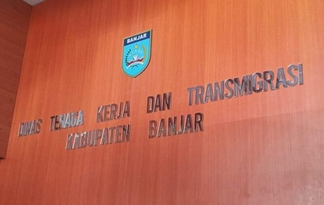
 Disnakertras Kab. Banjar. Foto: Haris