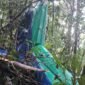 Helikopter Jatuh di Pegunungan Kalsel Ditemukan, Begini Kodisinya