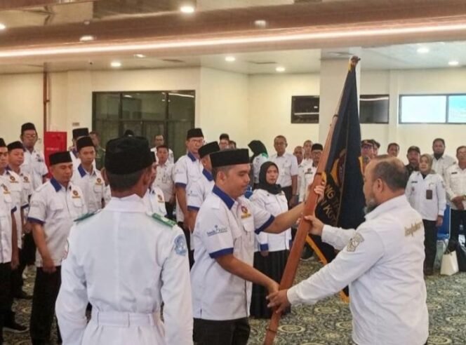 
 Pemkab  Kotabaru mengukuhkan 69 pengurus Karang Taruna periode 2025–2030 di Aula Bamega, Kantor Bupati Kotabaru, Rabu (10/9/2025). Foto: istimewa