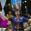 Pembukaan Temu Karya Taman Budaya (TKTB) XXIV se-Indonesia di Banjarmasin, Minggu (14/9/2025) malam. Foto: MC Kalsel
