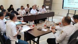 RUPS-LB PT Air Minum Intan Banjar di Ruby Meeting Room, Grand Qin Hotel, Banjarbaru, Rabu (24/9/2025). Foto: Haris/Ricek