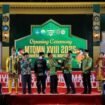 Musabaqah Tilawatil Qur’an Mahasiswa Nasional (MTQMN) XVIII Tahun 2025 secara resmi dibuka di Auditorium Universitas Lambung Mangkurat (ULM) Banjarbaru pada Senin (6/10/2025). Foto: MC Kalsel