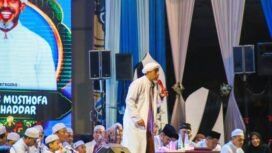 Tabligh Akbar di kawasan Siring Laut Kotabaru, Rabu (1/10/2025) malam