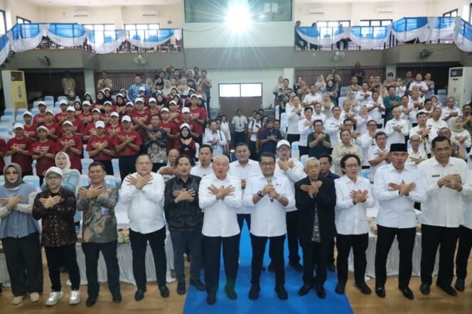 
 Pengenalan SMAN Banua Kalsel sebagai Sekolah Garuda, Rabu (8/10/2025). Foto: MC Kalsel