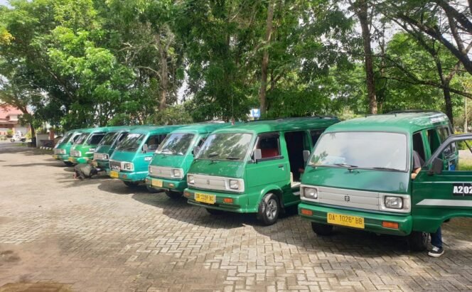 
 Dishub Banjar Pasang GPS di 30 Feeder Trans Intan Banjar Demi Layanan Modern