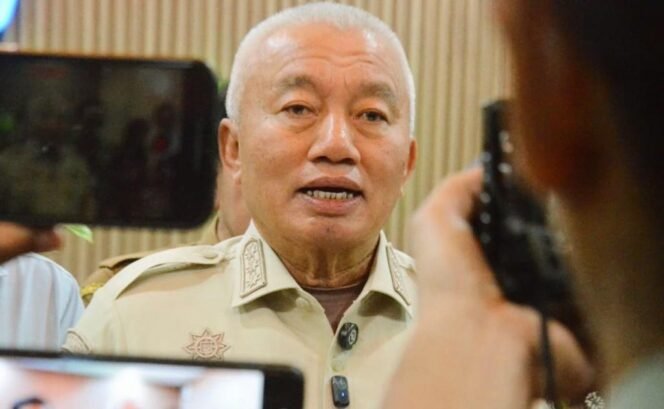 
 Gubernur Kalsel H Muhidin mengklarifikasi pernyataan Menkeu Pubaya Yudhi Sadewa soal dana mengendap Rp5,16 triliun di perbankan. (MC Kominfo Kalsel)