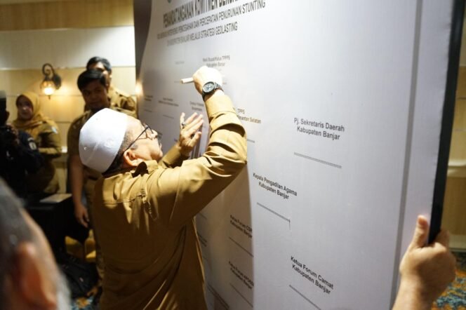 
 Pemkab Banjar Perkuat Sinergi Turunkan Stunting