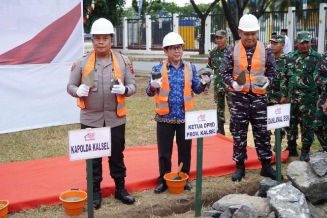 
 Pembangunan Gerai Koperasi Merah Putih, Kabupaten Banjar Tercepat