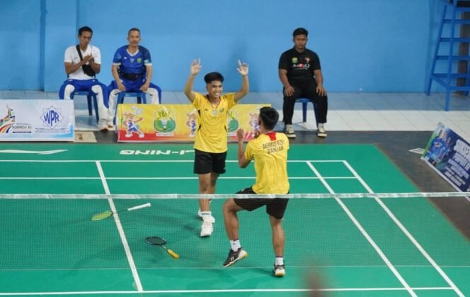 
 Ketua PBSI Banjar Puji Semangat Juang Tim Bulutangkis Meraih Emas di Porprov Kalsel 2025