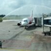 Rute penerbangan dari Bandara Syamsudin Noor Banjarmasin - Kuala Lumpur resmi dibuka, Senin (20/10/2025). Foto: istimewa