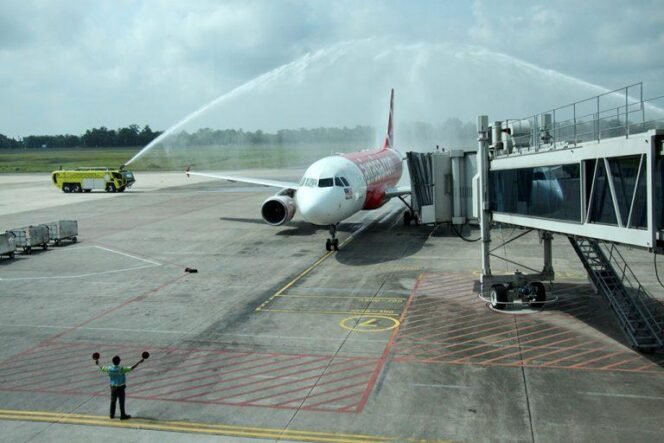 
 Rute penerbangan dari Bandara Syamsudin Noor Banjarmasin - Kuala Lumpur resmi dibuka, Senin (20/10/2025). Foto: istimewa