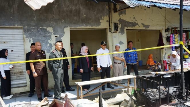 
 Kebakaran Pasar Kemakmuran, Pemkab Kotabaru Minta Anggaran ke Pusat Untuk Pemulihan