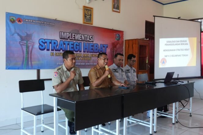 
 BPBD Kotabaru Implementasikan Strategi “Hebat”, Destana Sungup Kanan Jadi Melek Lingkungan