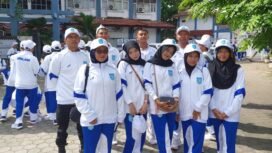 Cabor Petanque Kabupaten Banjar menargetkan medali emas pada Porprov XII Kalimantan Selatan 2025 di Kabupaten Tanah Laut. Foto: Hendra