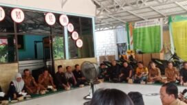 Sosialisasi Raperda penggabungan dua desa di Kecamatan Juai, Balangan (foto: MC Balangan)