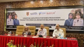 Dinkes Kalsel gelar Orientasi Geriatri di Posyandu bagi Kader Tingkat Provinsi Tahun 2025 yang digelar di Banjarmasin, Rabu (15/10/2025). Foto: MC Kalsel