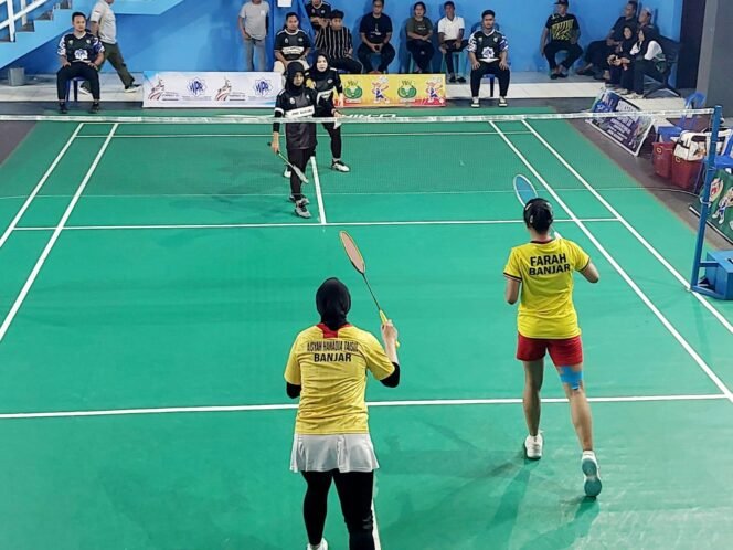 
 Tiga Nomor Bulutangkis Banjar Lolos ke Final Porprov Kalsel 2025