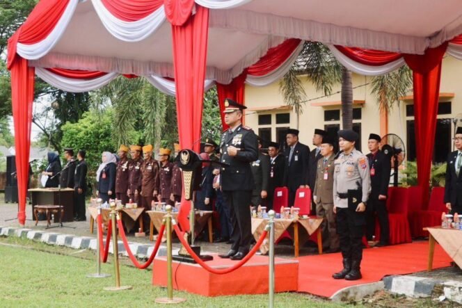 
 Pemkab Banjar Gelar Upacara Hari Pahlawan 2025, Kapolres Ingatkan Teladan Kesabaran