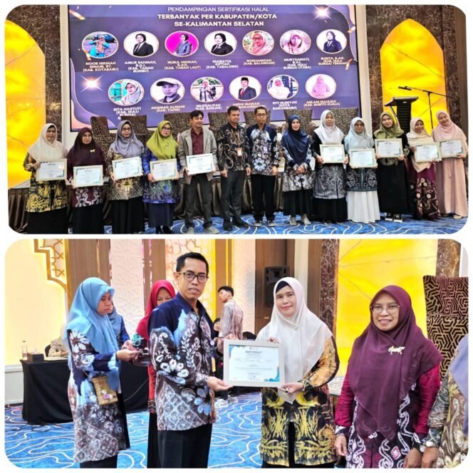 
 Kotabaru Raih Penghargaan Halal Award 2025