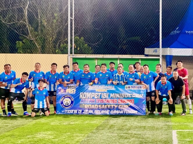 
 Dishub Kotabaru Gelar “Road Safety Cup 2025” Lewat Minisoccer