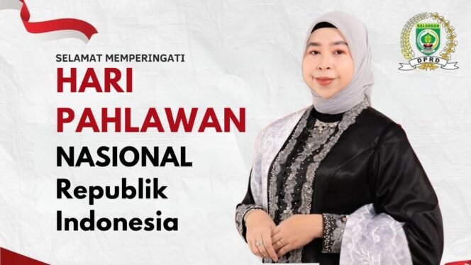 
 Ketua DPRD Balangan Ajak Masyarakat Teladani Semangat Pahlawan
