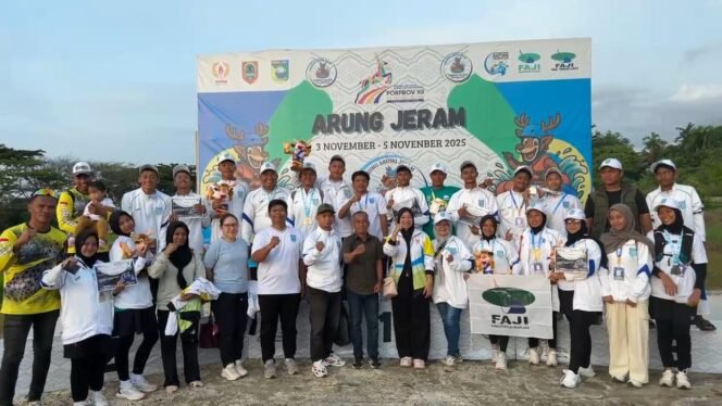 
 Arung Jeram Banjar Boyong 1 Emas dan 2 Perak di Porprov Kalsel 2025