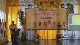 Musda ke-XI DPD Partai Golkar Kabupaten Banjar yang digelar pada Rabu (24/12/2025). Foto: Ofal