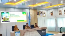 Rapat Koordinasi (Rakor) Penyusunan LPPD dan LKPJ di Aula Barakat, Martapura, Selasa (9/12/2025) pagi. Foto: RSB