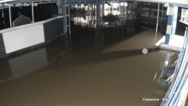 Banjir ROB di Aluh-Aluh, Senin (8/12/2025). Foto: istimewa 