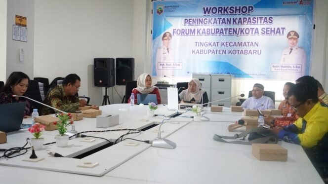 
 Bapperida Kotabaru Gelar Workshop Penguatan Kapasitas Forum Kecamatan dan Pokja Desa Sehat Jelang Penilaian KKS 2027