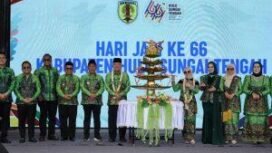 Puncak Peringatan Hari Jadi ke-66 Hulu Sungai Tengah. Foto; MC Kalsel