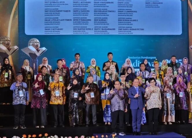 
 Penghargaan Adiwiyata 2025 Diraih Belasan Sekolah di Kabupaten Banjar