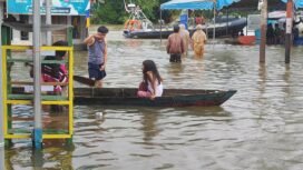 Salah Satu Wilayah Terdampak Banjir di Kabupaten Banjar. Foto:Ricek.ID
