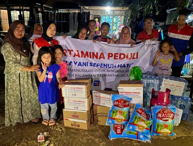
 Pertamina Patra Niaga Regional Kalimantan Salurkan Bantuan Kemanusiaan bagi Korban Banjir