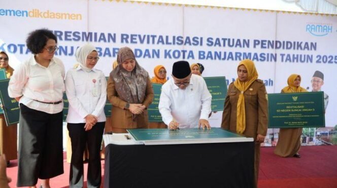 
 Sekolah Terdampak Banjir Jadi Prioritas, Kemendikdasmen Kucurkan Rp16,9 T Revitalisasi 71 Ribu Sekolah