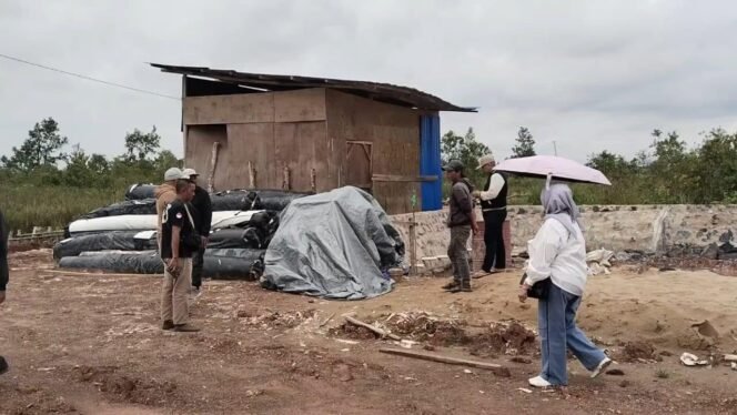 
 Komisi IV DPRD Banjar Cek Langsung Proyek RS Tipe D Gambut. 