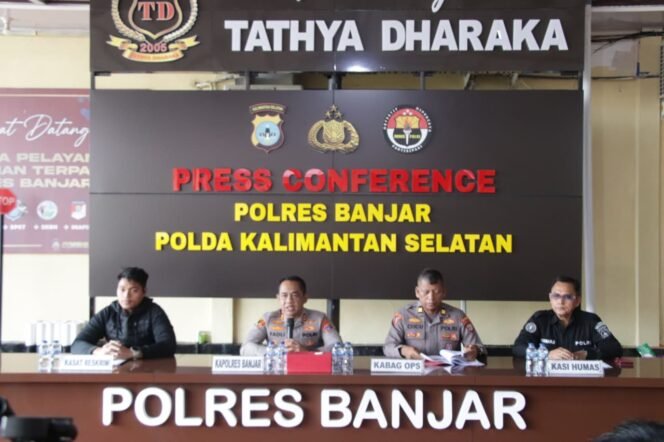 
 Operasi Intan 2026, Polres Banjar Bongkar Jaringan Curat dan Penggelapan Kendaraan