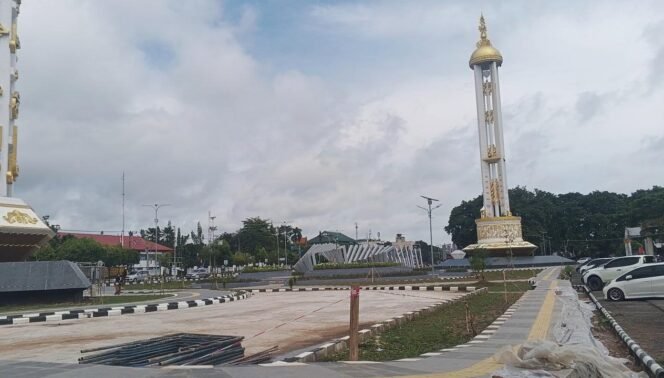 
 Masa Pemeliharaan Taman CBS Martapura 6 Bulan, Perbaikan Drainase Jadi Prioritas