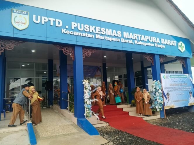 
 Pemkab Banjar Resmikan UPTD Puskesmas Martapura Barat