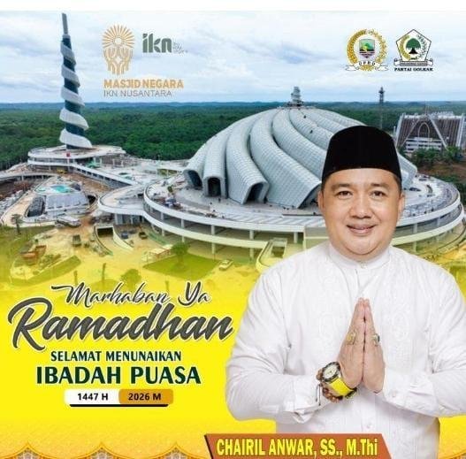 Wakil Ketua DPRD Kotabaru Chairil Anwar Ucapkan Marhaban Ya Ramadan 1447 H