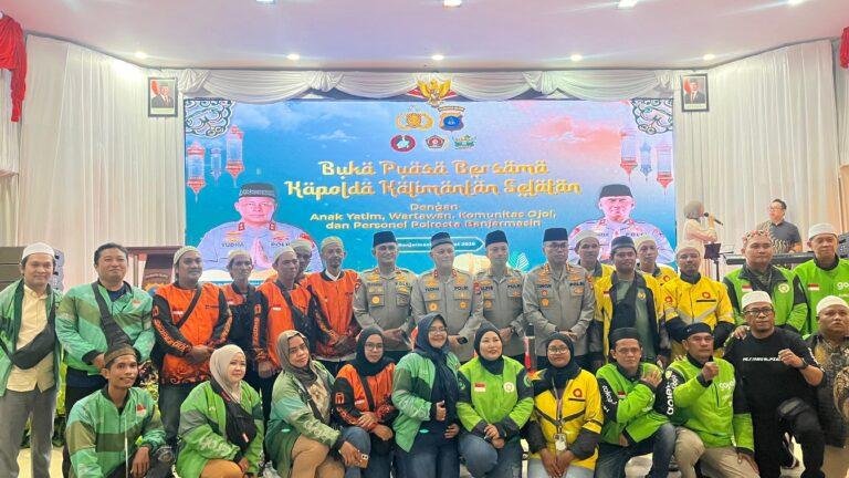 Kapolda Kalsel Gandeng Ojol Jaga Kamtibmas, Siapkan 11 Bus Mudik Gratis