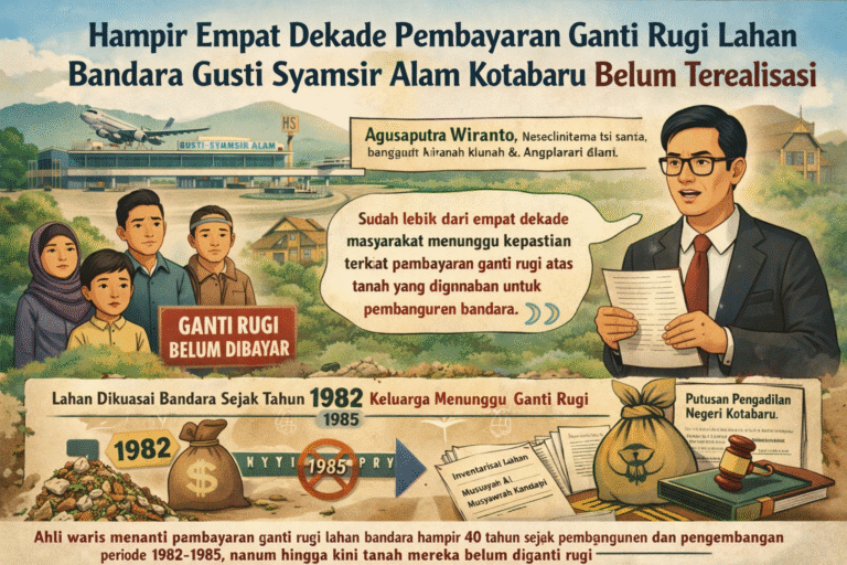 Puluhan Tahun Menunggu Kepastian Ganti Rugi Lahan Bandara
