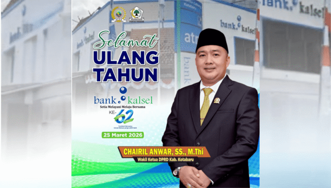 
 DPRD Kotabaru Apresiasi Peran Bank Kalsel di Usia ke-62