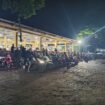 Suasana pasar Pusat Perbelanjaan Sekumpul (PPS) Martapura yang sudah ramai. foto: Haris